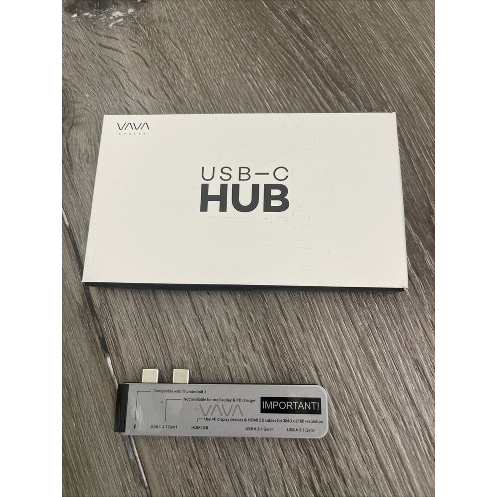Vava VA-UC019 5-Port USB Type-C Hub for MacBook Pro Air 100W